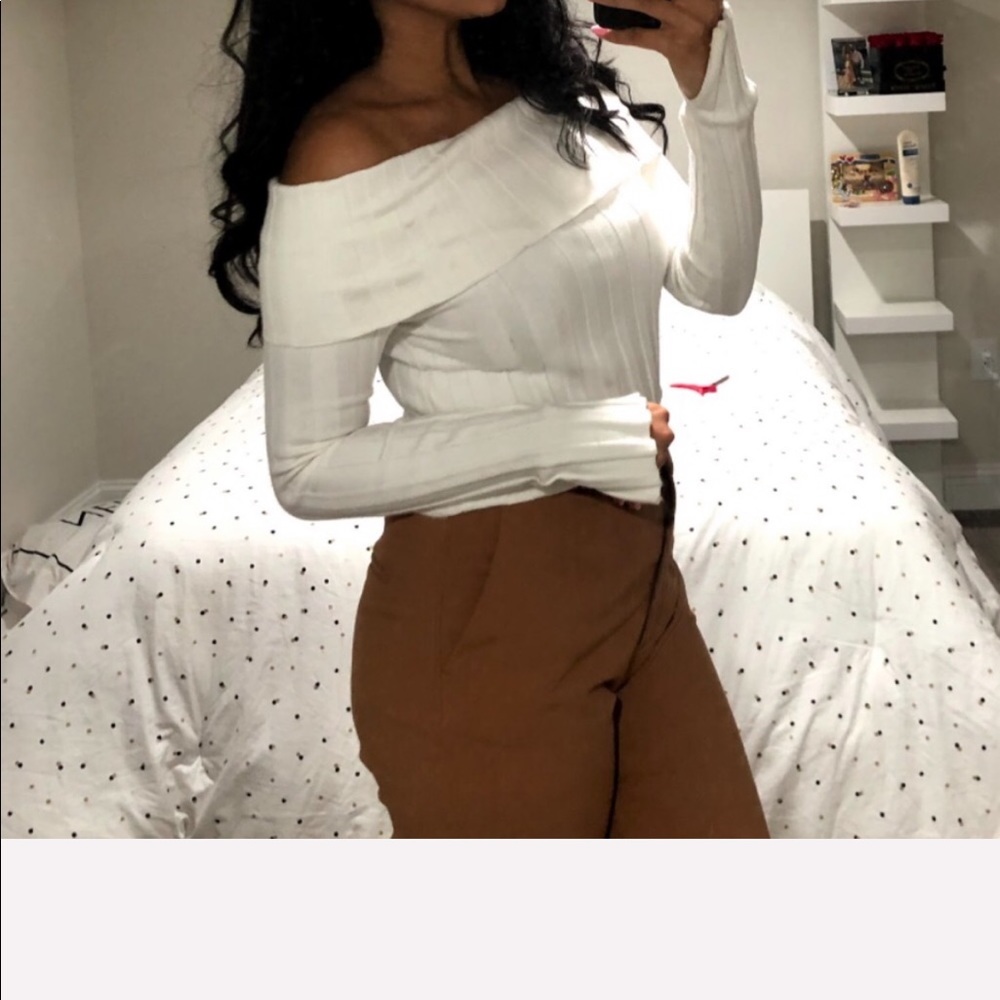 ZARA off the shoulder sweater